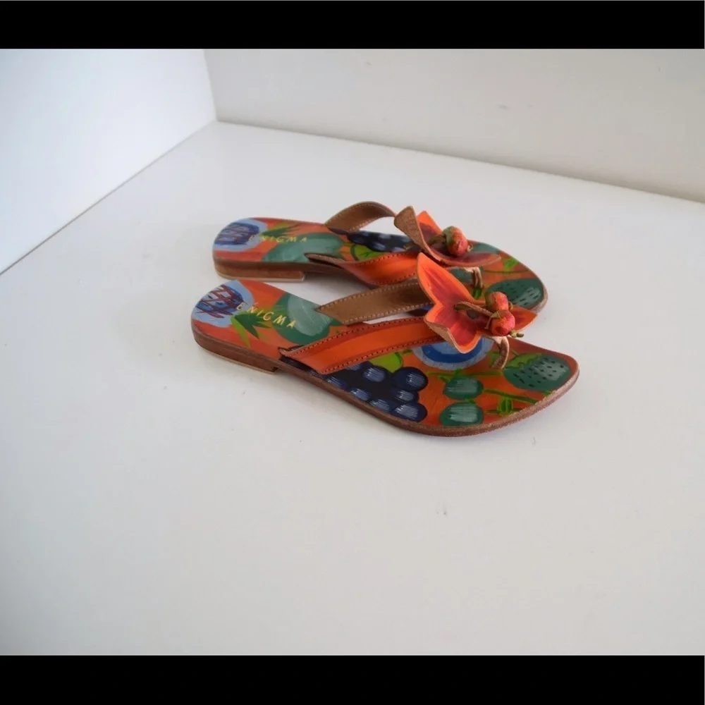 Enigma sandals handmade